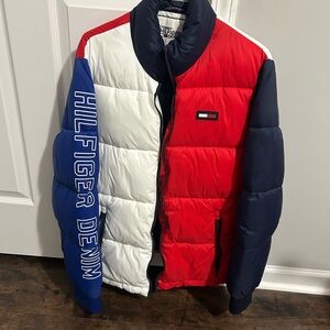 Tommy Hilfiger Men's Tricolor Puffer Jacket